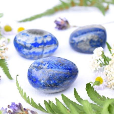 Valounky z přírodního lapisu lazuli