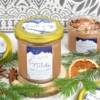 ~SKOŘICOVÝ PERNÍČEK~ Vánoční sójová svíčka zdobená kořením • skořice, hřebíček a badyán, 350 ml