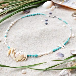 Perlový náhrdelník Ve vlnách tančím 1