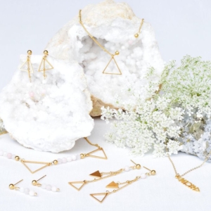 Originální autorské šperky z chirurgické oceli Elements. Ukázková fotografie šperků ze stejné kolekce. Ostatní kusy nejsou součástí produktu.