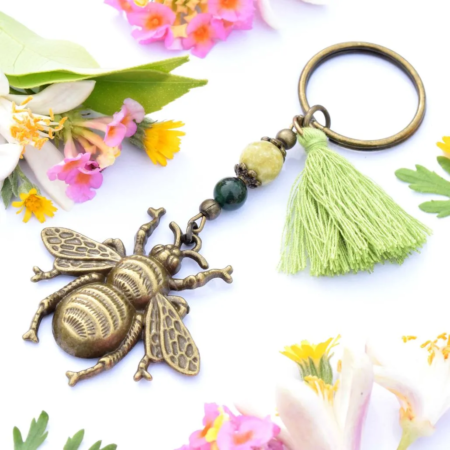 Originální přívěsek na klíče včela Elements Earth