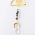 Lapač Slunce Infinity triangle s Feng shui křišťály