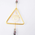 Lapač Slunce Infinity triangle s Feng shui křišťály