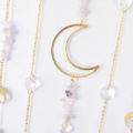 Velký lapač Slunce Moon s Feng shui křišťály a minerály, Air