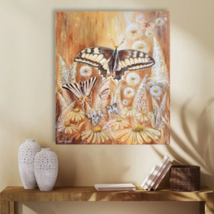 Originální obraz na plátně Chrysalis, 50x60 cm, akryl